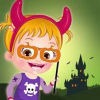 Baby Hazel Halloween Castle