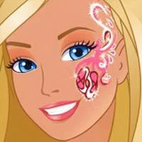 Barbie Magical Face Painting