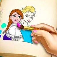 Ice Kingdom Coloring Book