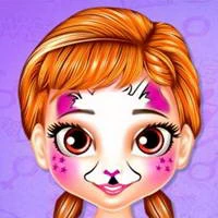 Little Princess Anna Face Painting