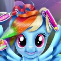 Rainbow Pony Real Haircuts