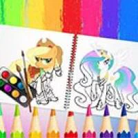 Sweet Pony Coloring Book