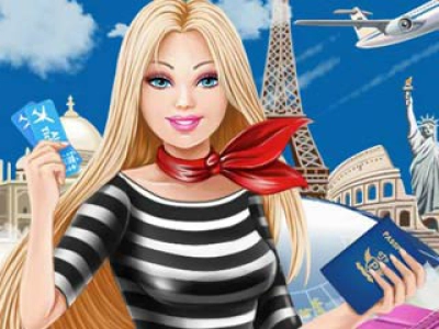 Barbie is Going To The World Trip game screenshot