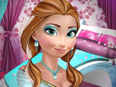 Spa Salon Anna Frozen game screenshot